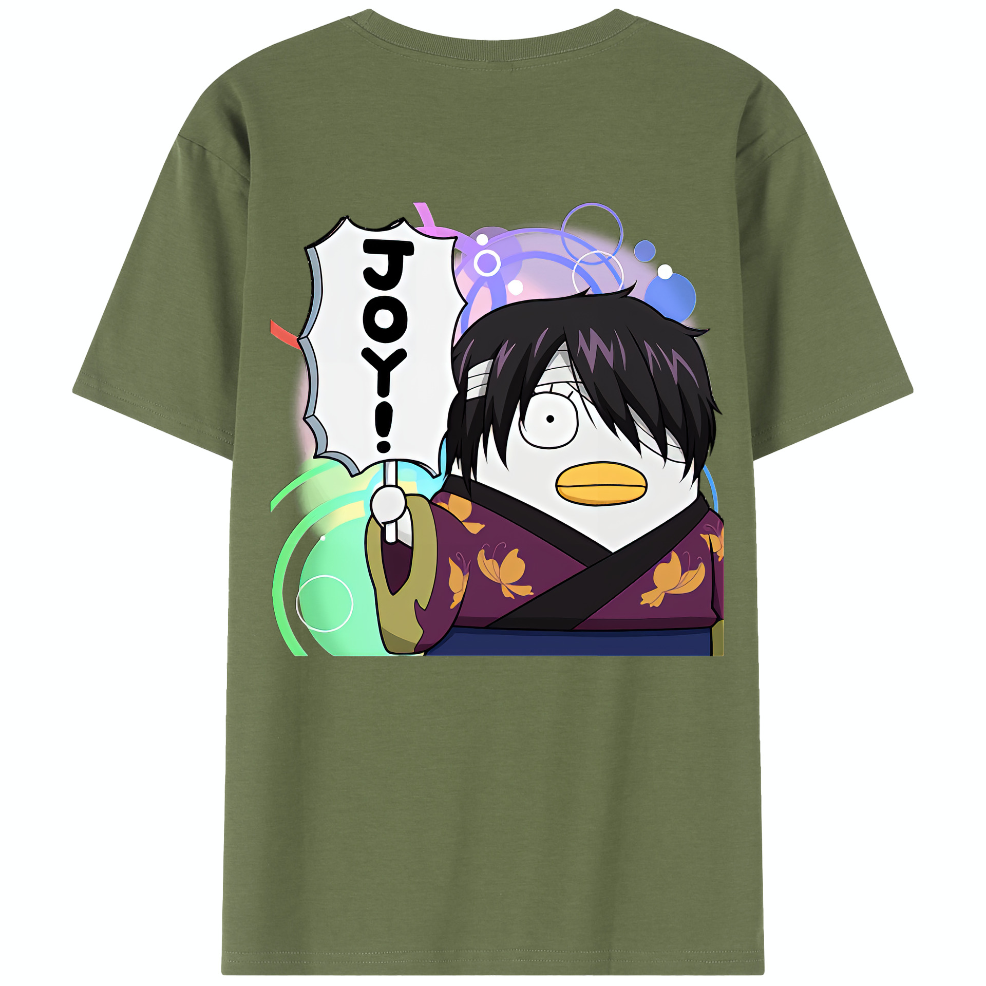 （画像用） ぎんたま 坂田銀時（さかたぎんとき） 神楽 志村新八（しむら しんぱち） GINTAMA Sakata Gintoki Kagura Shimura Shinpachi 綿100％半袖Tシャツ（背面プリント）